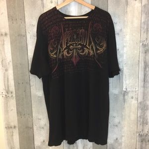 Affliction Distressed Tee